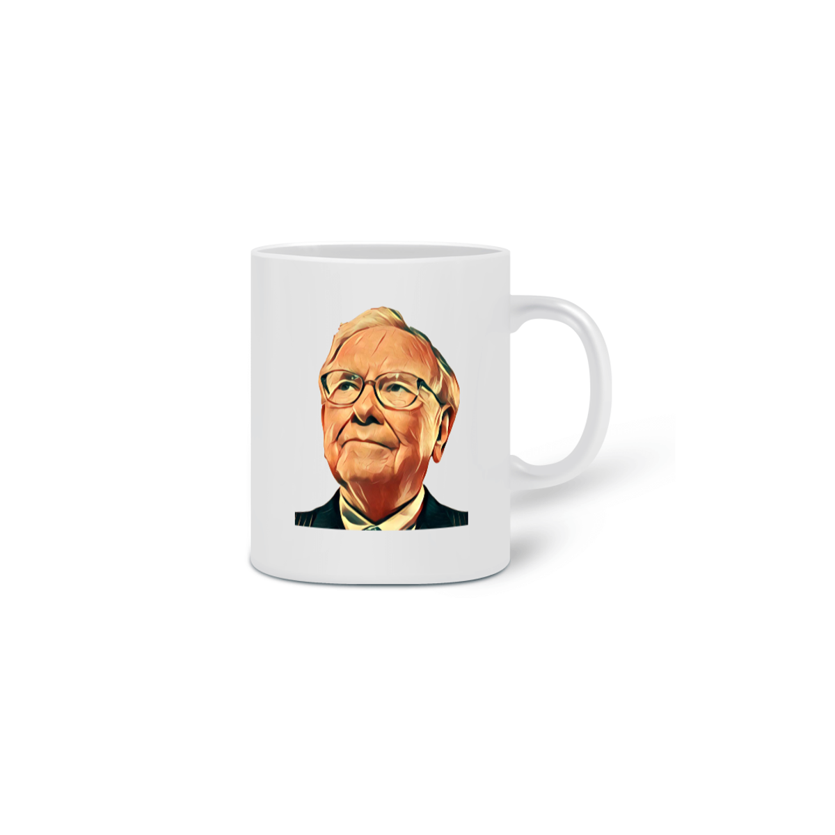 Nome do produto: Caneca - Warren Buffet 