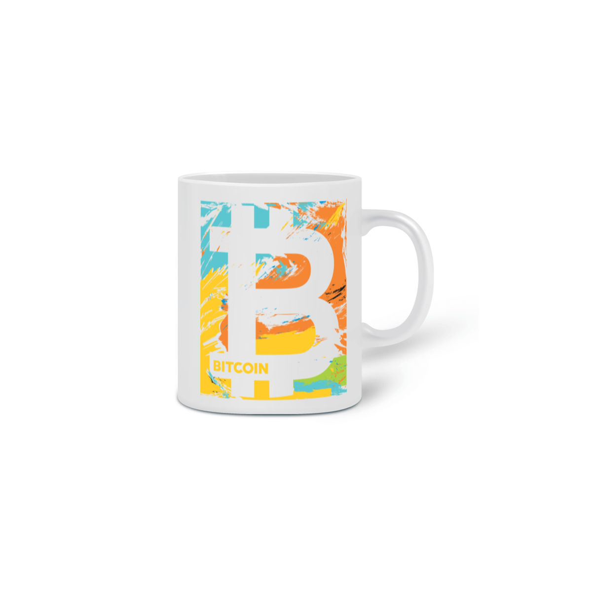 Nome do produto: Caneca - Bitcoin Colors 