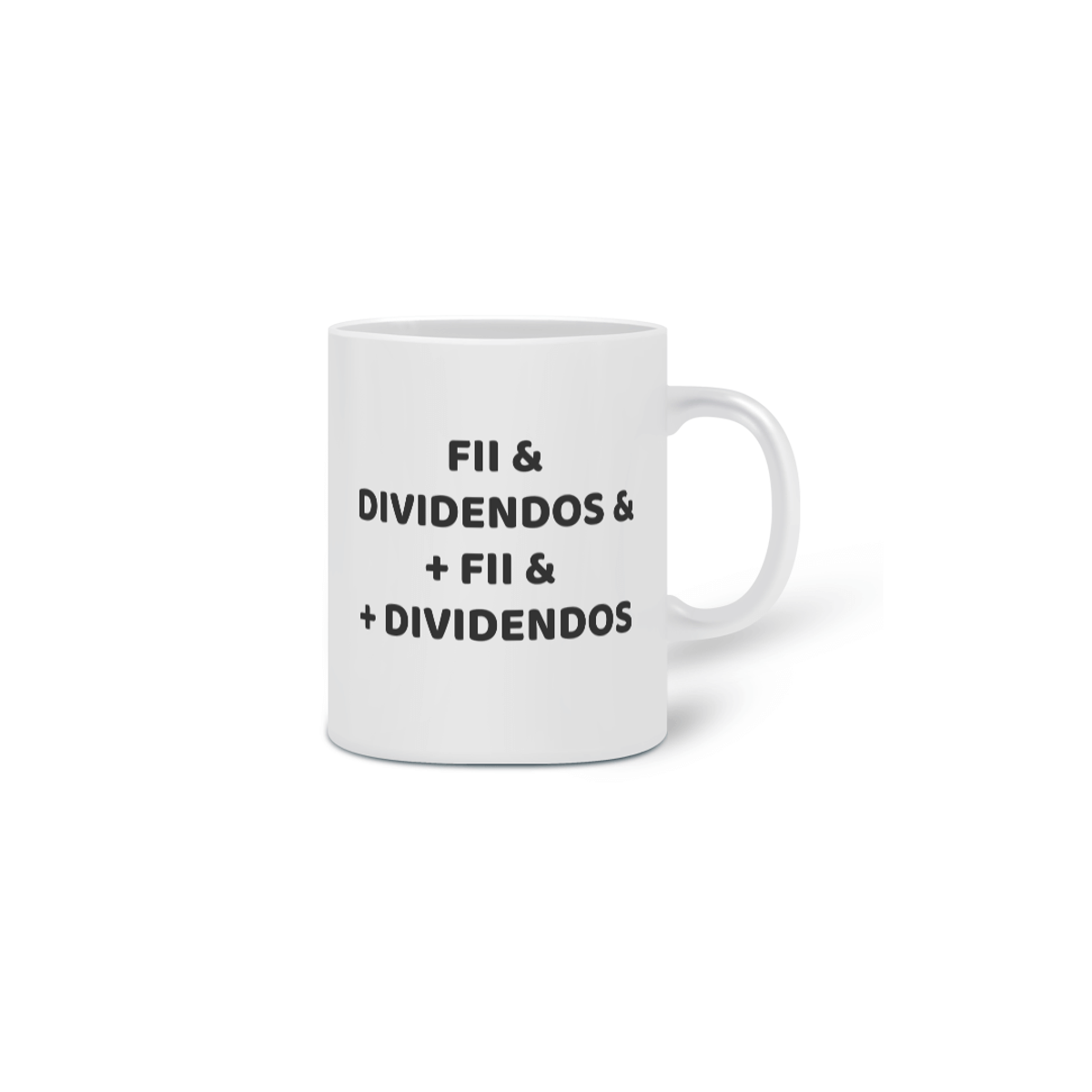 Nome do produto: Caneca - FII & Dividendos