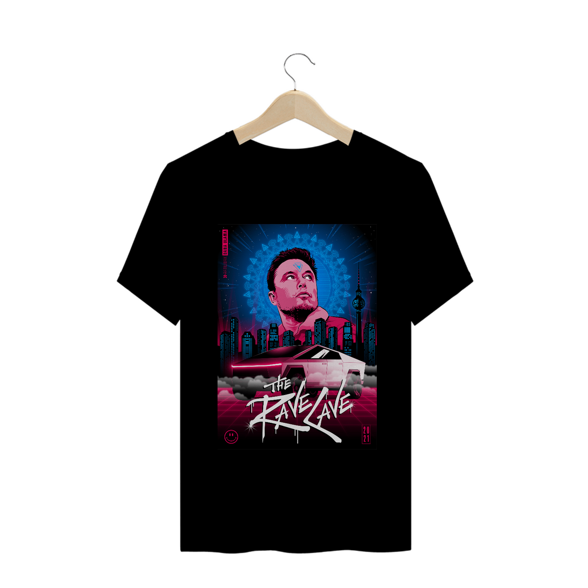 Nome do produto: Camiseta - Elon Musk (The Rave Gave)