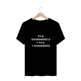 Camiseta Plus Size - FII & Dividendos 