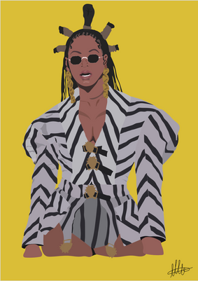 Poster Beyonce Black is king