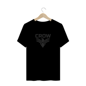 Camisa Crow logo cinza