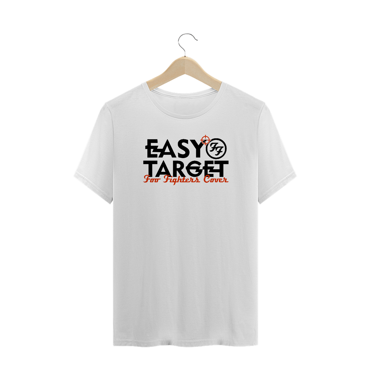 Nome do produto: Camiseta Plus Size - Easy target