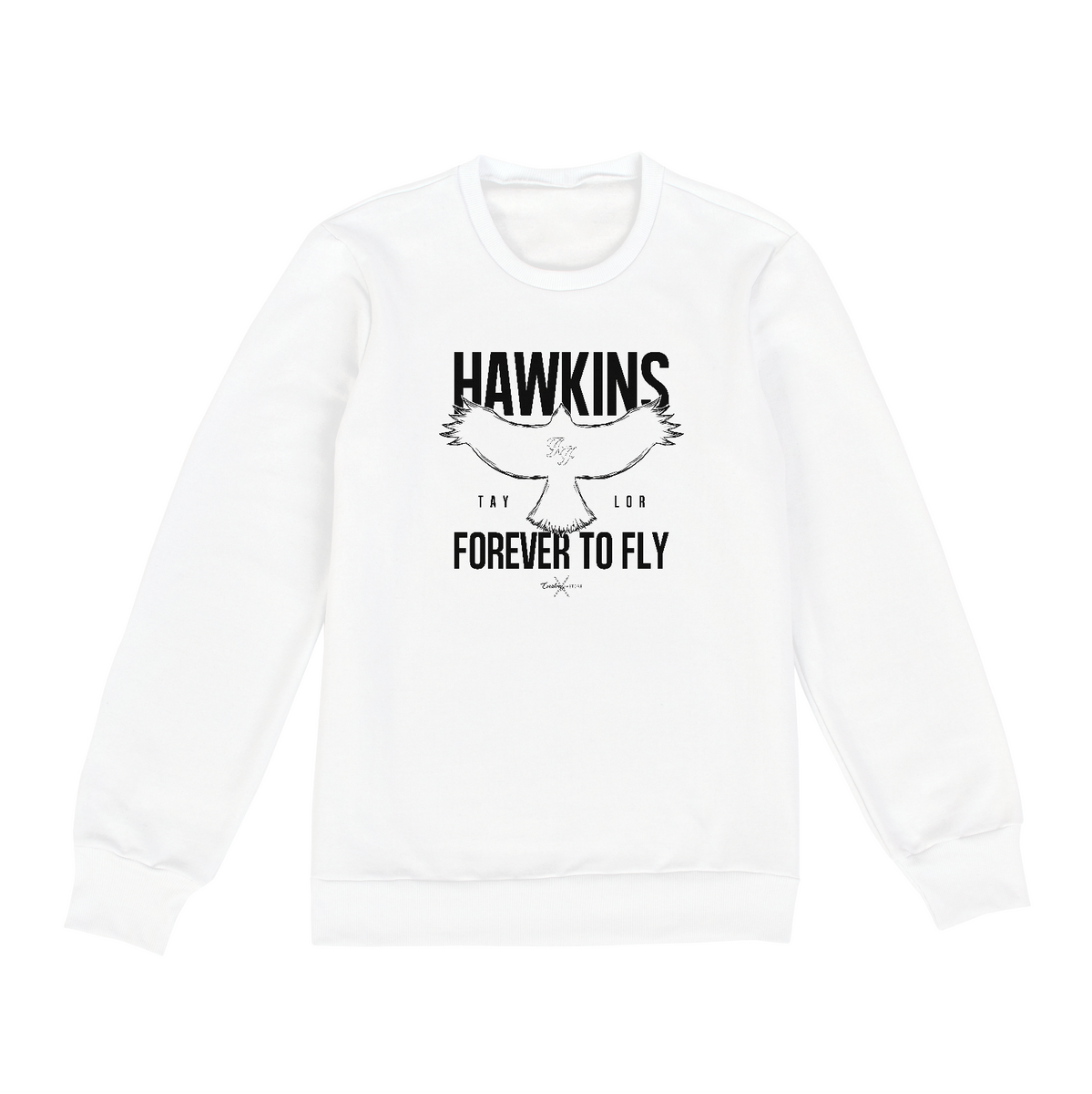 Nome do produto: Moletom Fechado - Hawkins Forever to Fly