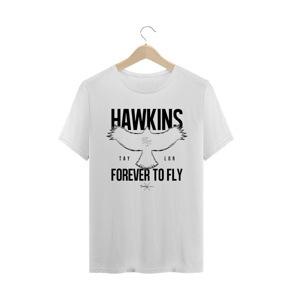 Nome do produto: Camiseta - Hawkins Forever to Fly