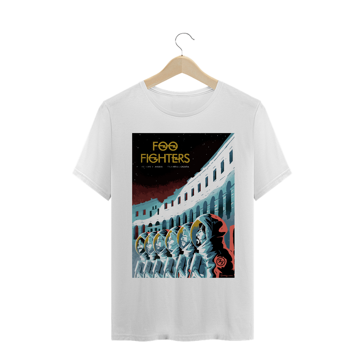 Nome do produto: Camiseta - Pula Arena, Croatia