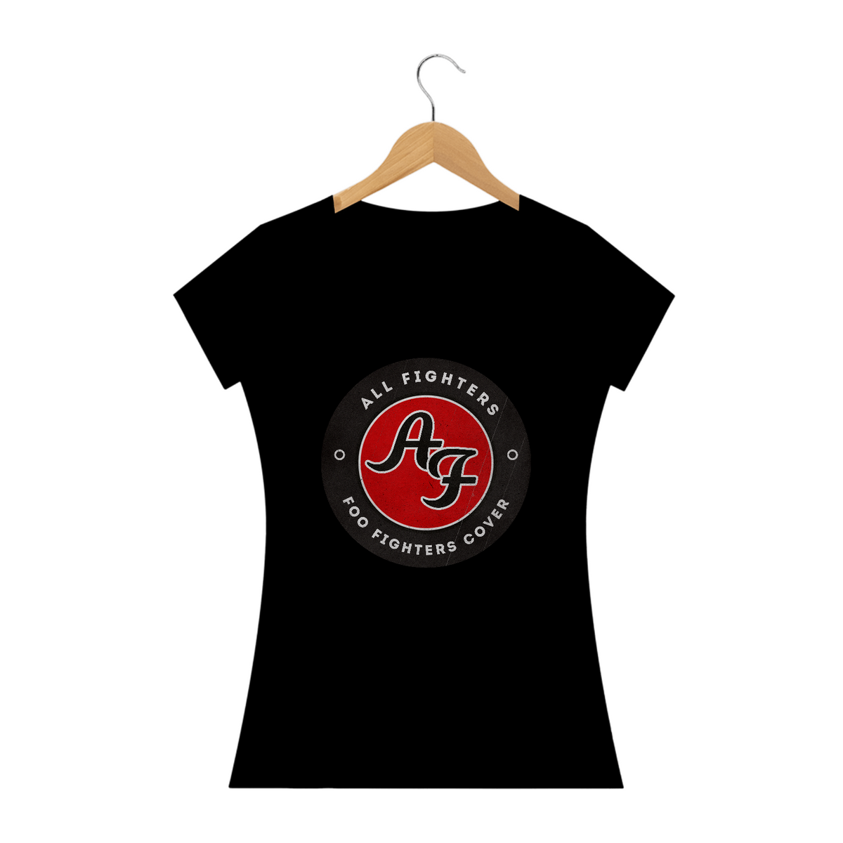 Nome do produto: Camiseta Baby Long - AllFighters Logo AF