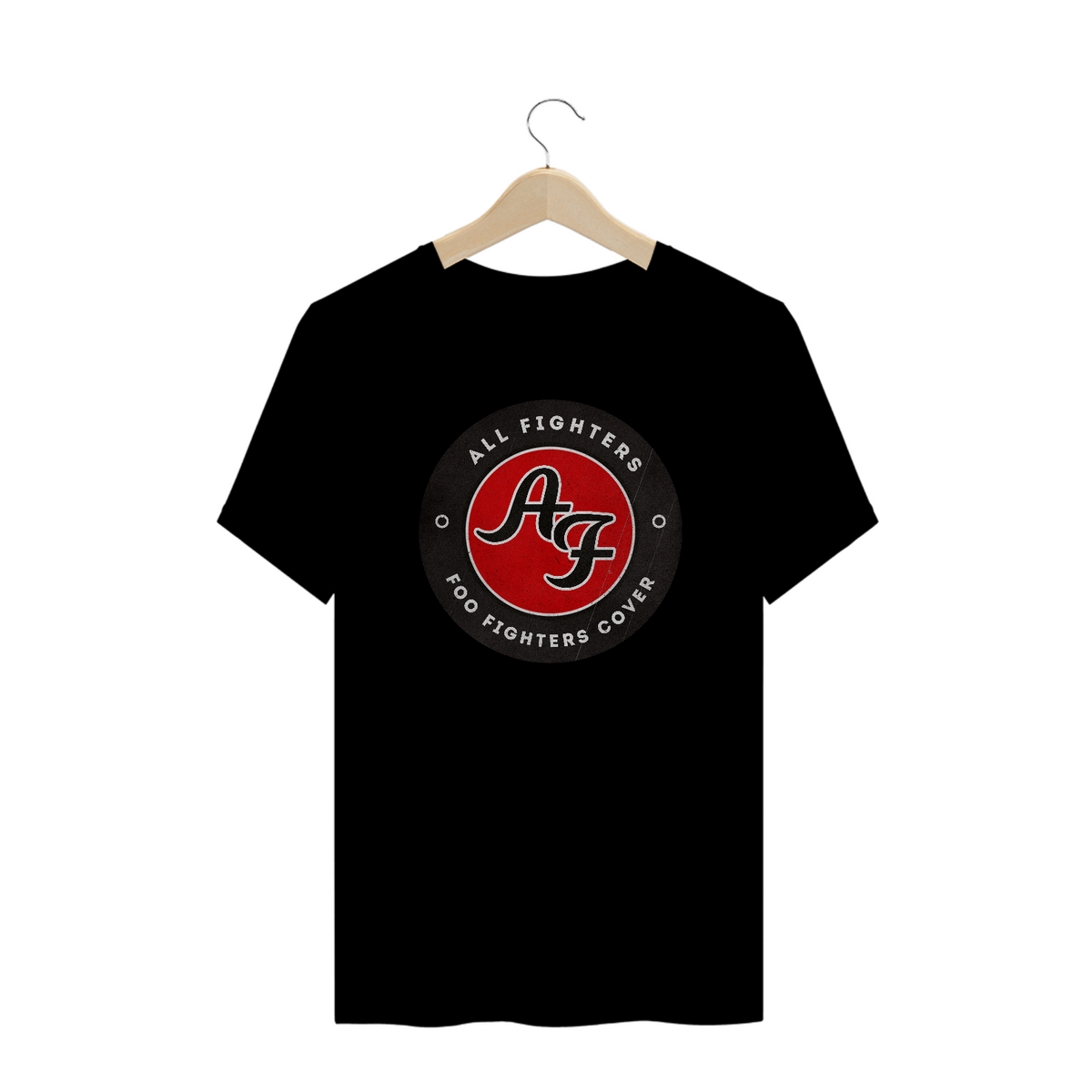 Nome do produto: Camiseta Plus Size - AllFighters Logo AF