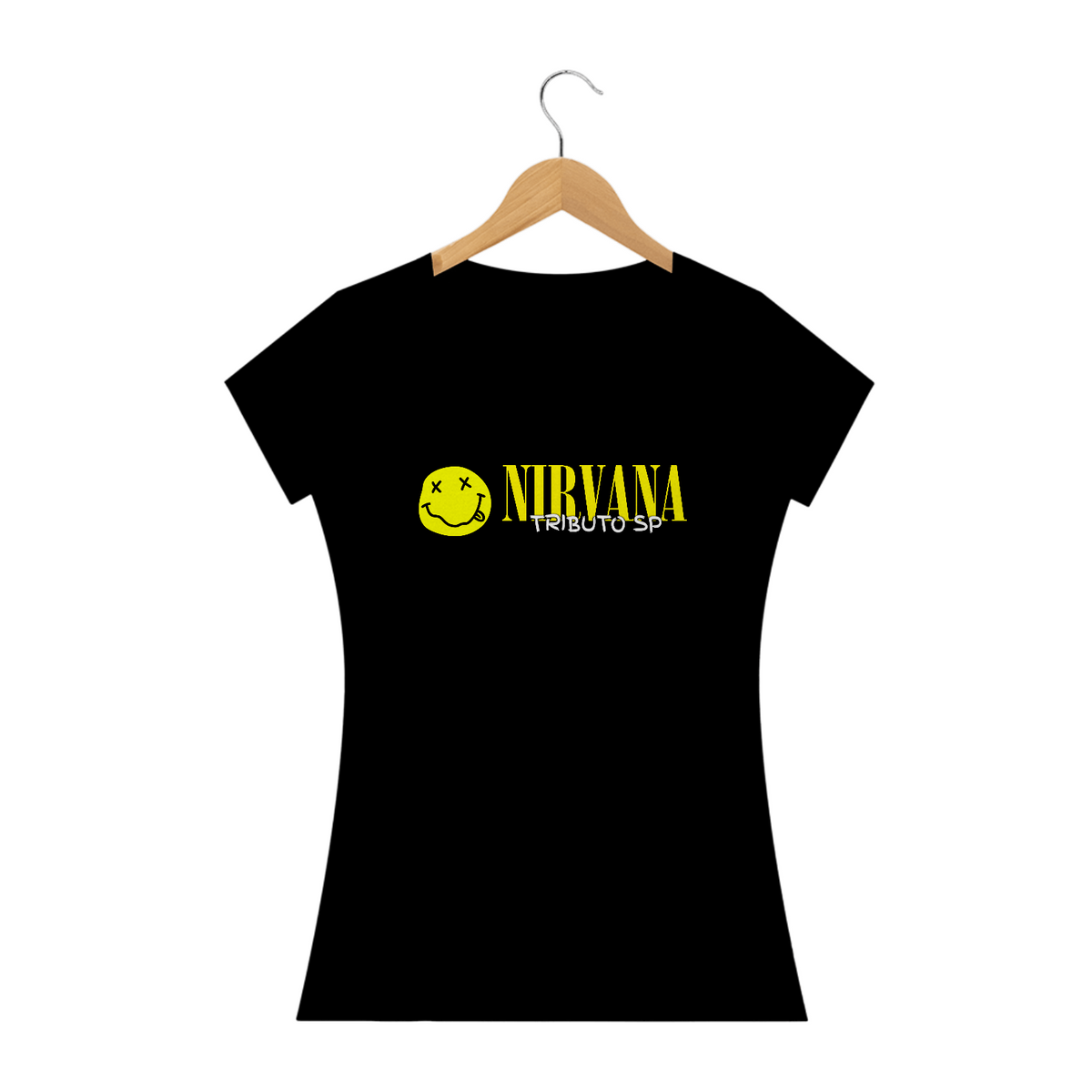Nome do produto: Camiseta Baby Long -  Nirvana Tributo SP