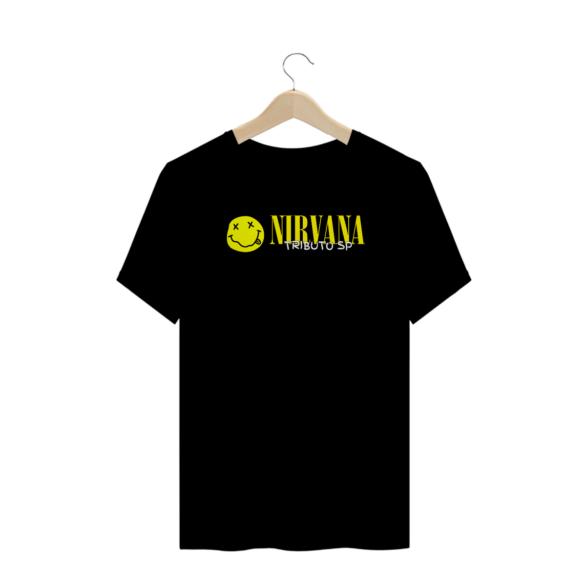 Nome do produto: Camiseta Plus Size -  Nirvana Tributo SP