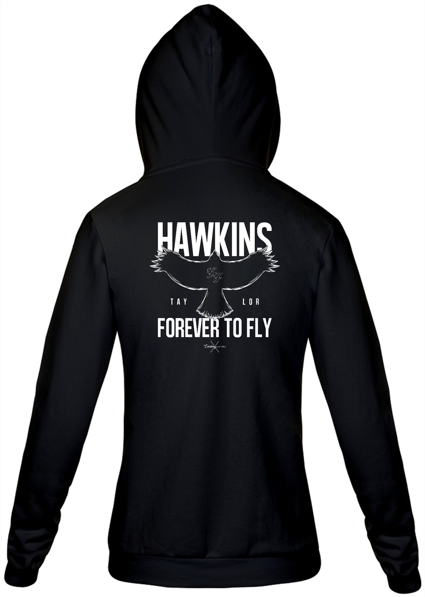 Nome do produto: Moletom com Zíper - Hawkings Forever to Fly
