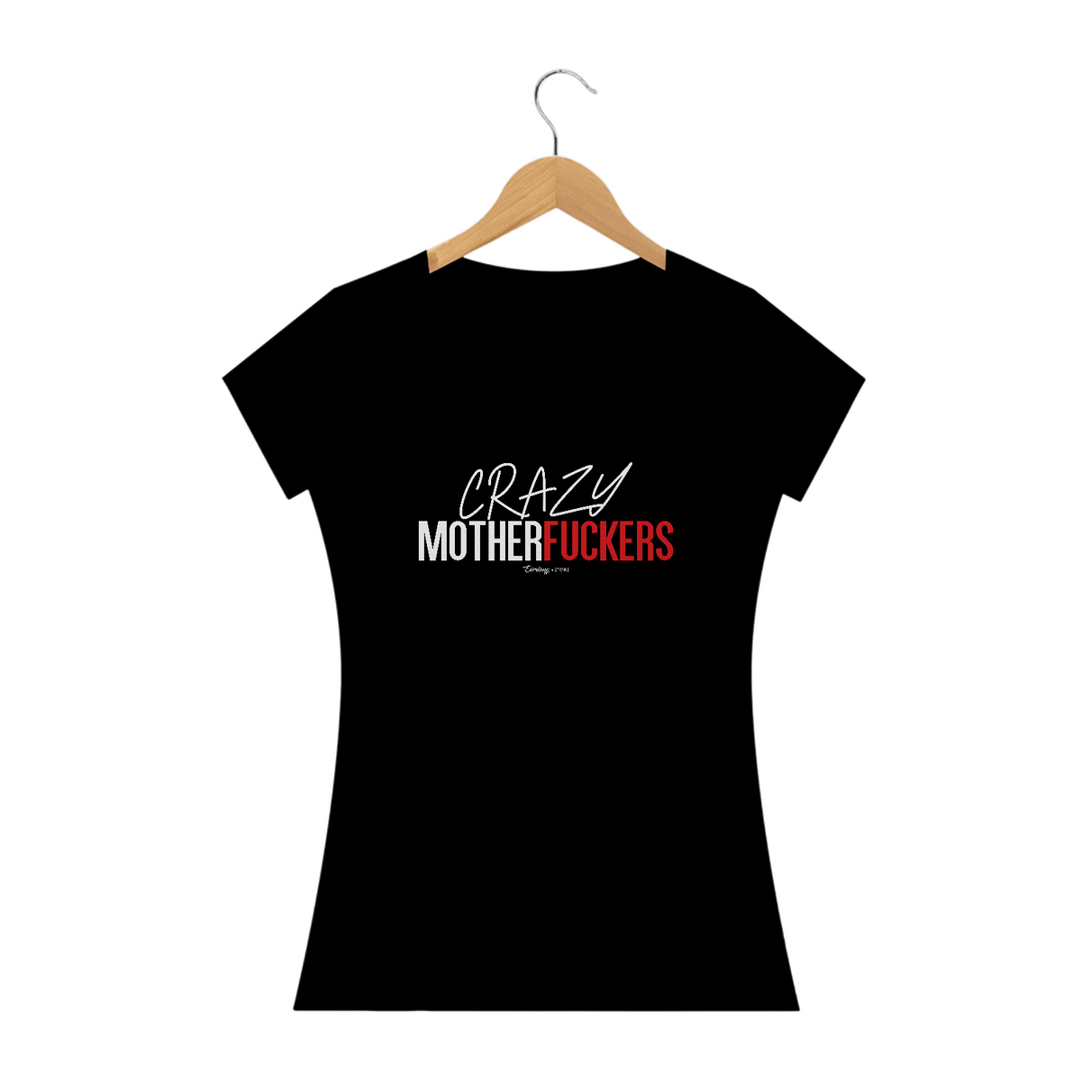 Nome do produto: Camiseta Baby Long -  Crazy Motherfuckers