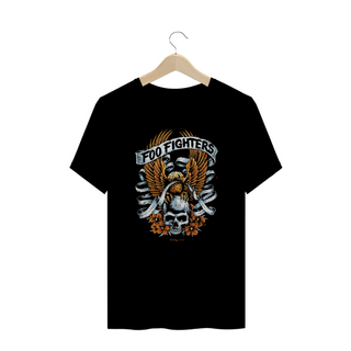 Camiseta Plus Size - Eagle Foo Fighters