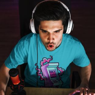 Nome do produtoGame Over Cabine - Camisa Gamer