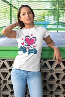 Nome do produto2 players love - Camiseta Gamer