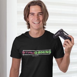 Stay Gaming - Camisa Gamer