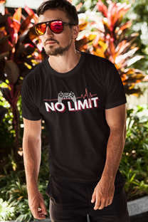 Nome do produtoNo Limit Camiseta Gamer