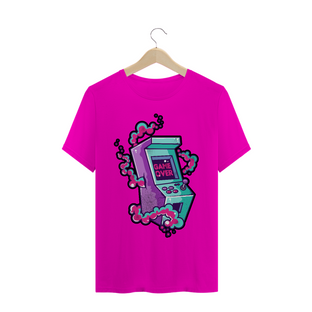 Nome do produtoGame Over Cabine - Camisa Gamer