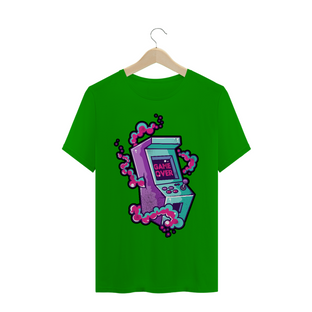 Nome do produtoGame Over Cabine - Camisa Gamer