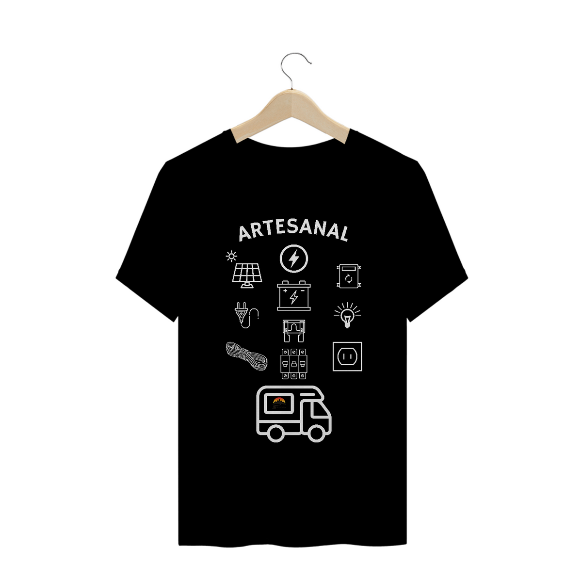 Nome do produtoCamiseta ARTESANAL - Sem Fronteiras