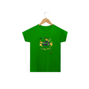 Nome do produtoCamiseta infantil ROAD TRIP - Sem Fronteiras