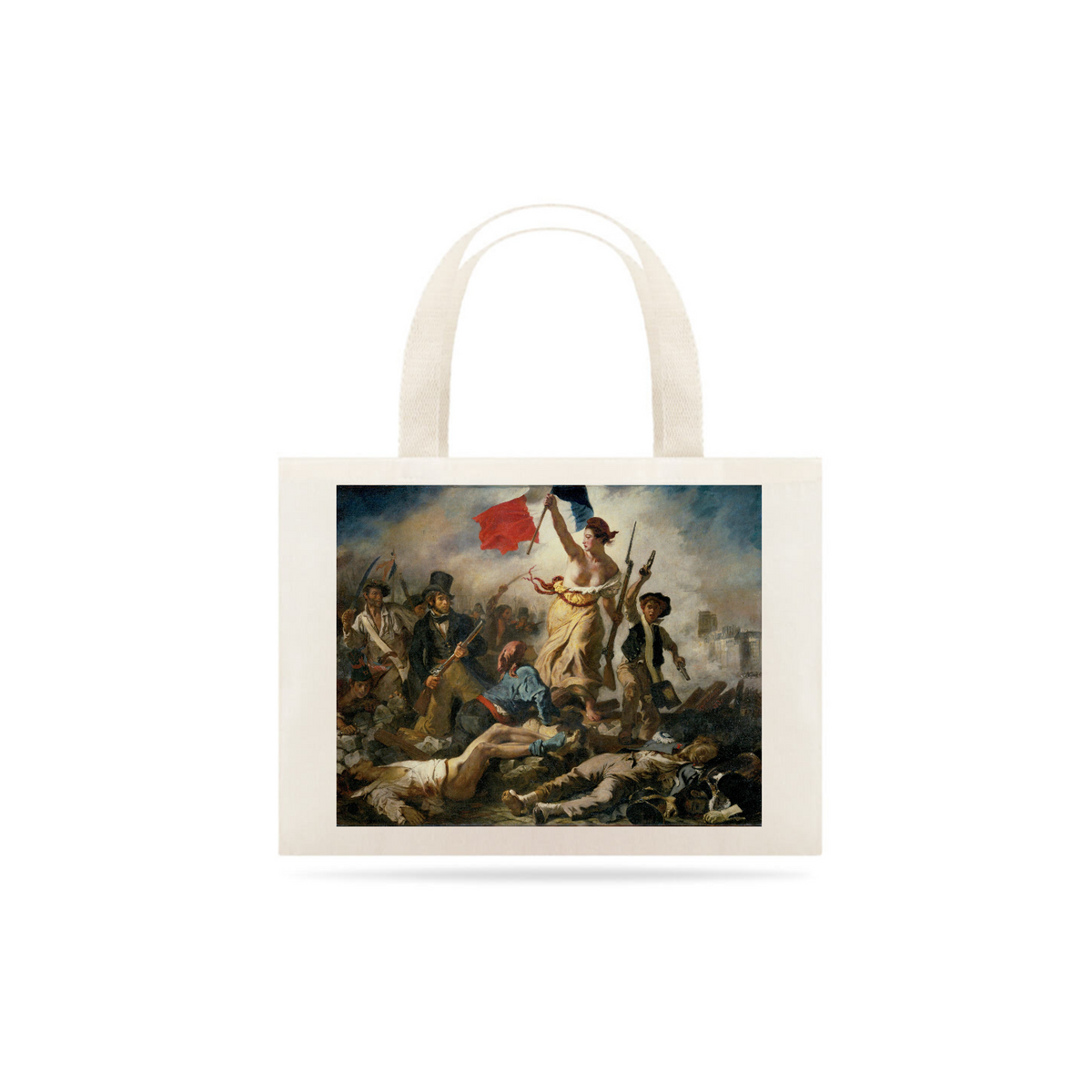 Nome do produto: Liberdade Guiando o Povo - Eugène Delacroix - 1830