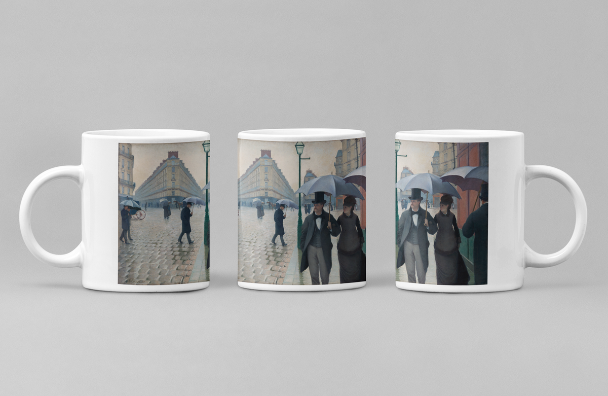 Nome do produto: Paris, a Rainy Day - Gustave Caillebotte 1877