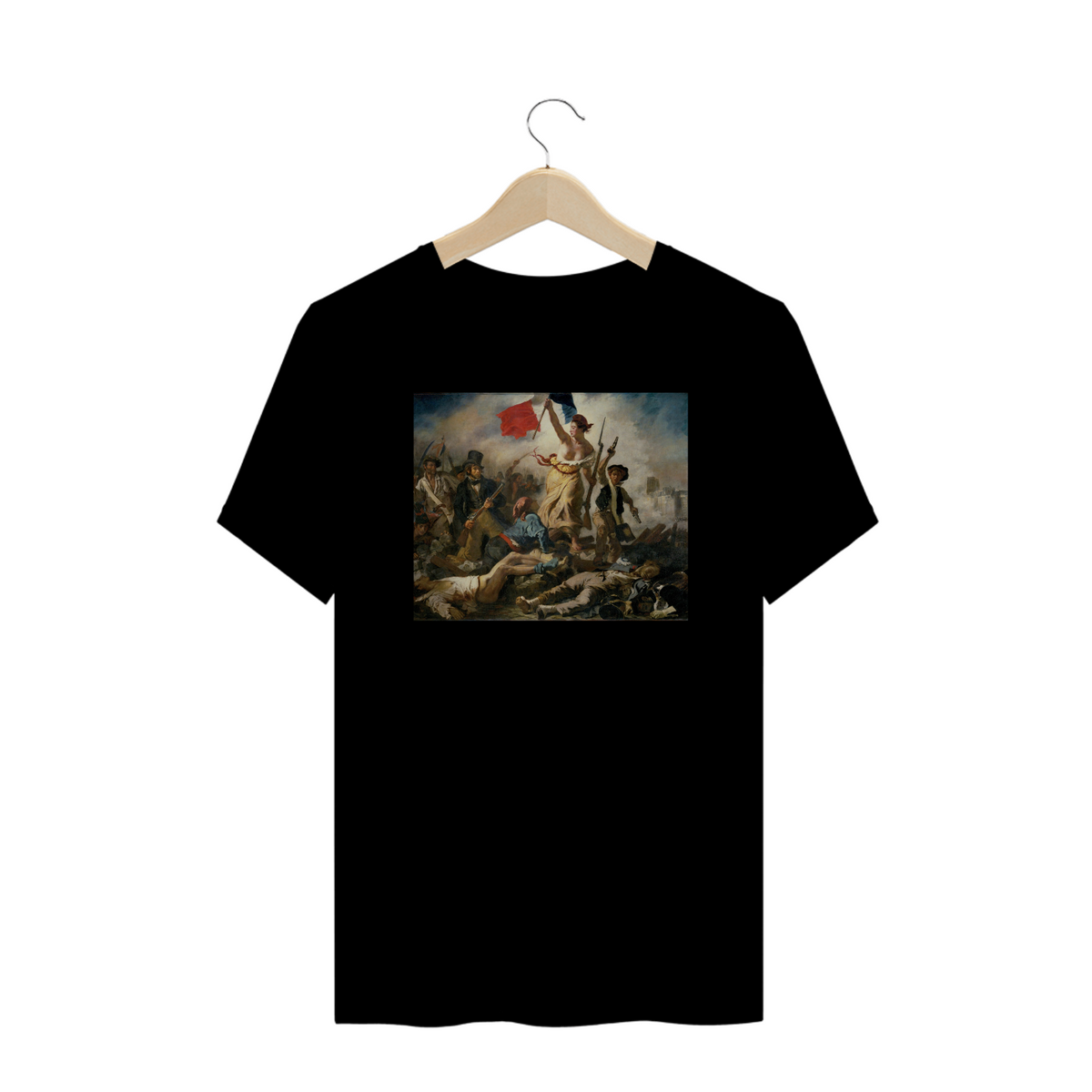 Nome do produto: Oversized - Liberdade Guiando o Povo - Eugène Delacroix – 1830