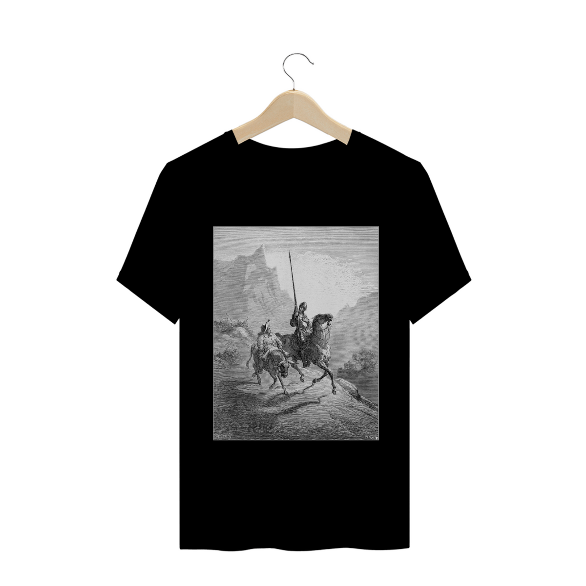 Nome do produto: Clássica - Don Quixote - Gustave Dore - 1863