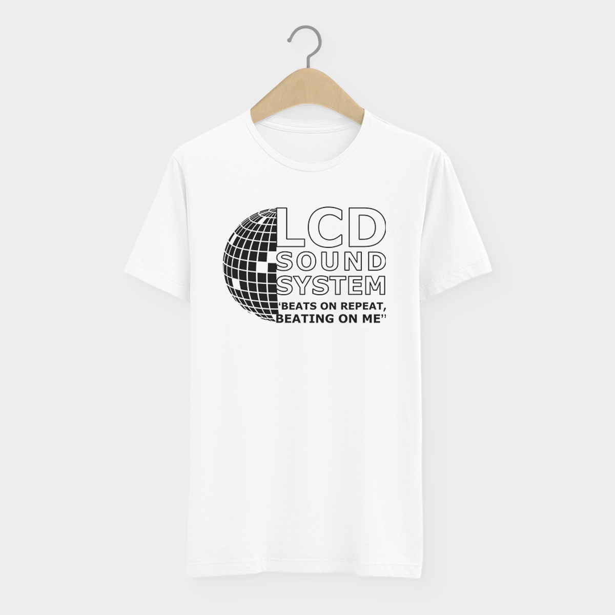 Nome do produto: Camiseta LCD Soundsystem On Repeat Dance Punk