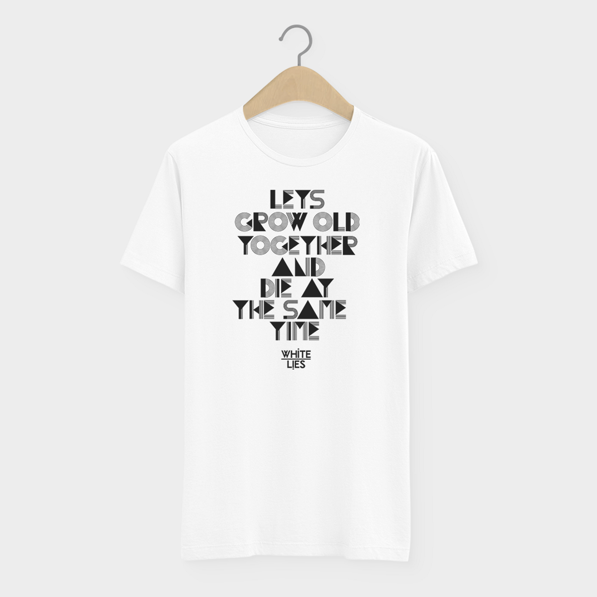 Nome do produto: Camiseta  White Lies To Lose My Life  Indie Post Punk  