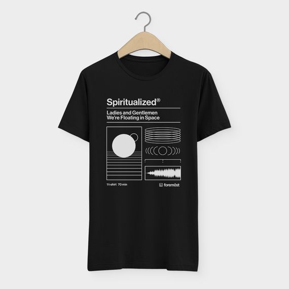 Camiseta Spiritualized  Ladies and Gentlemen We Are Floating in Space 