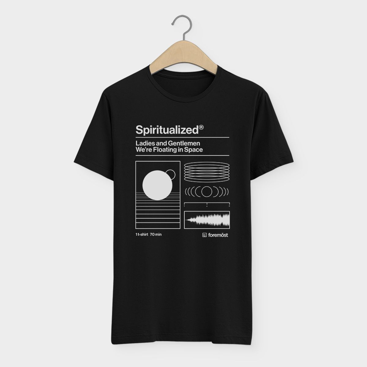 Nome do produto: Camiseta Spiritualized  Ladies and Gentlemen We Are Floating in Space 