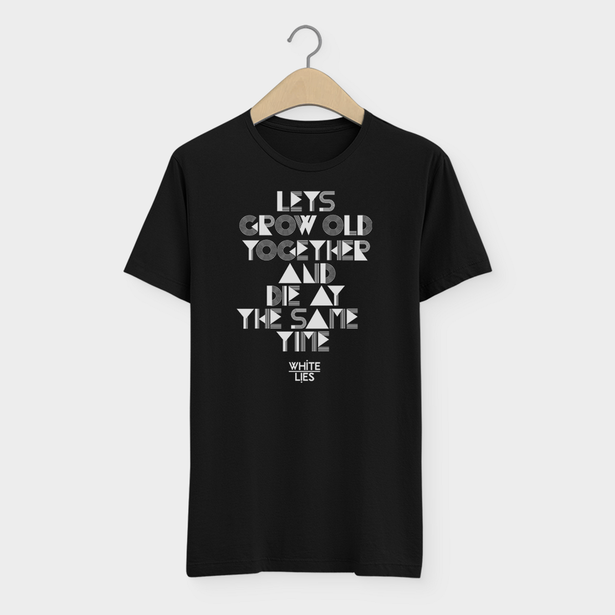 Nome do produto: Camiseta  White Lies To Lose My Life  Indie Post Punk 