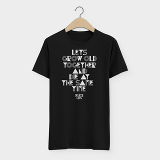 Camiseta  White Lies To Lose My Life  Indie Post Punk 