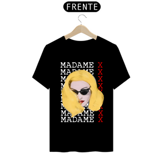 Nome do produtoCamiseta Madame X (Madonna Detetive)