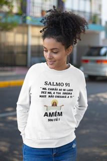 Nome do produtoBLUSA MOLETOM FEMININO SALMO 91-SOU FÃ 1
