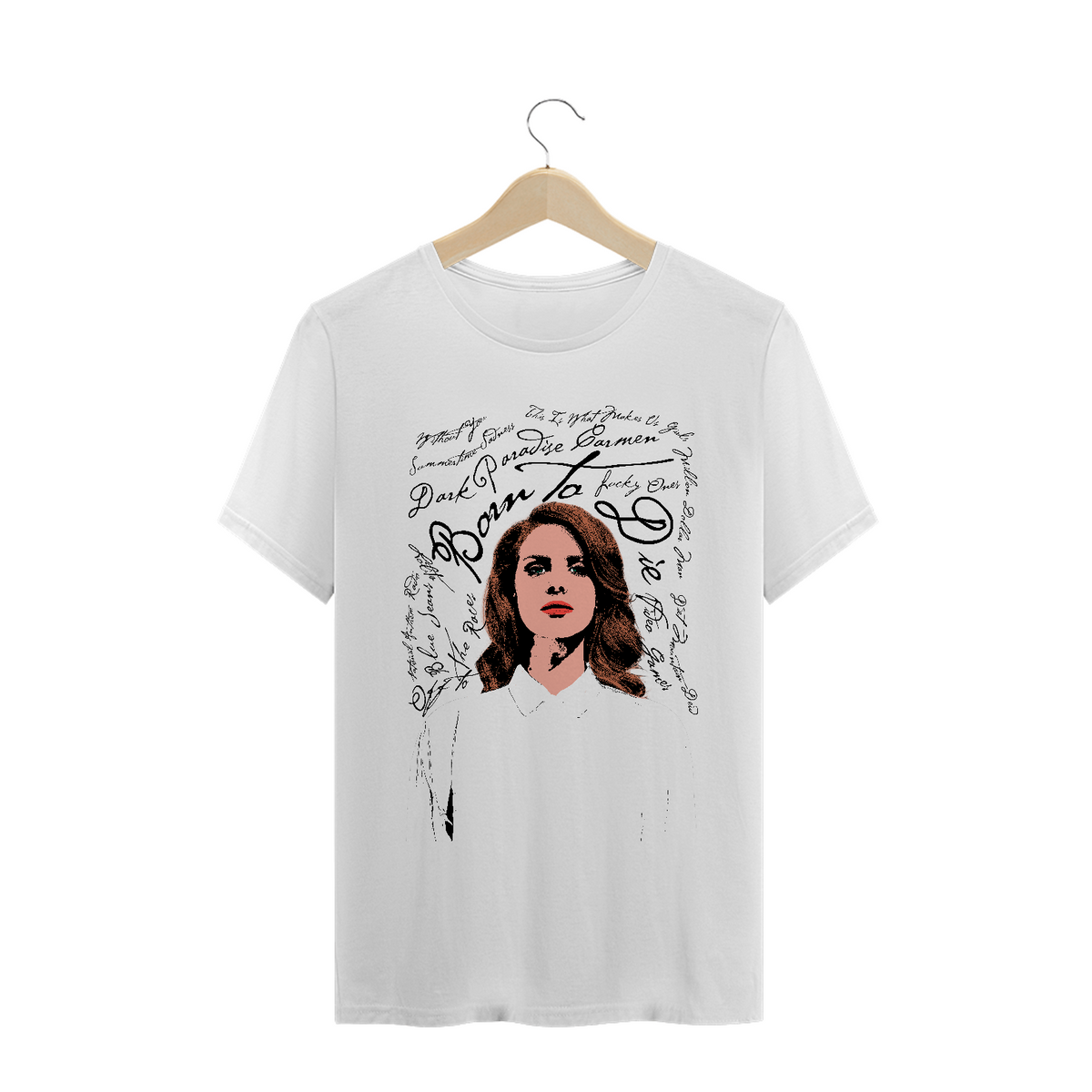 Nome do produto: Lana Del Rey  - Born to Die - Inspirado Branco