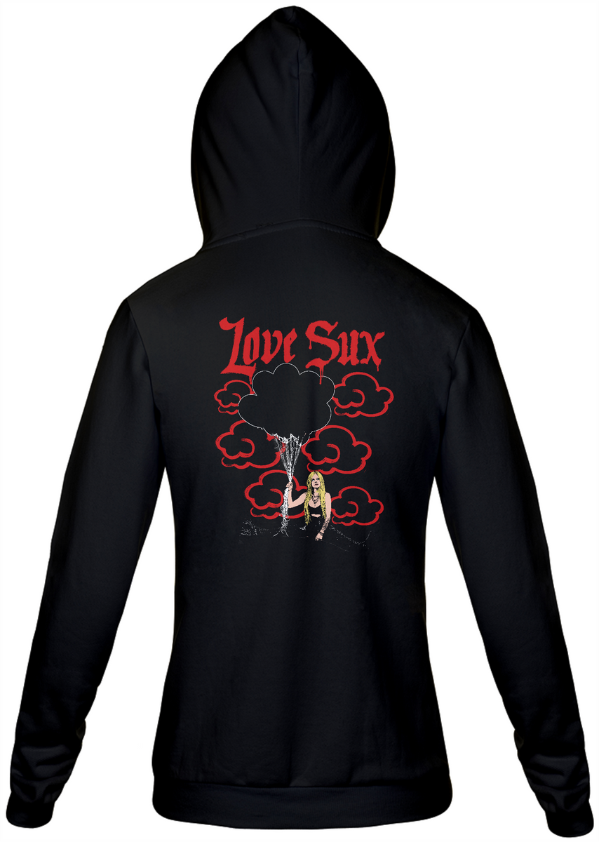 Nome do produto: Avril Lavigne - Love Sux  - Moletom Ziper