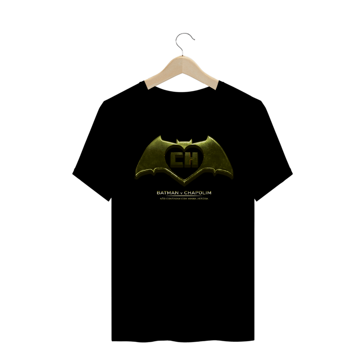 Nome do produto: Camiseta Batman v Chapolim v2