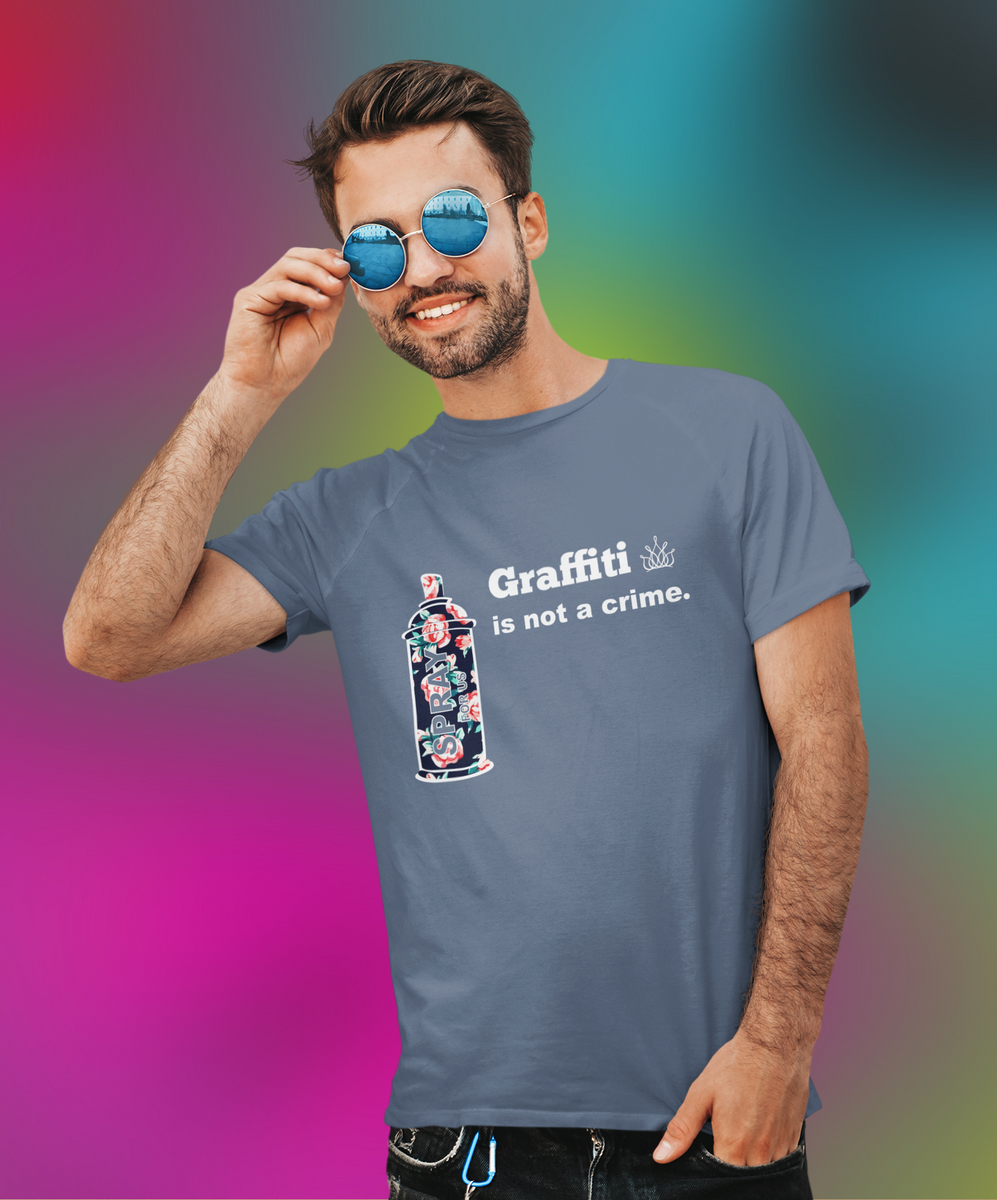 Nome do produto: Camiseta Graffiti is not a Crime