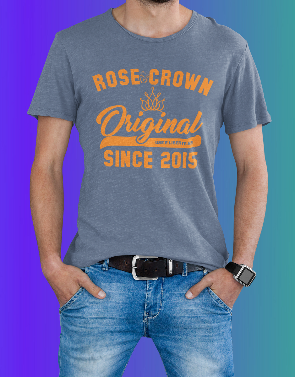 Nome do produto: Camiseta ROSE&CROWN Original