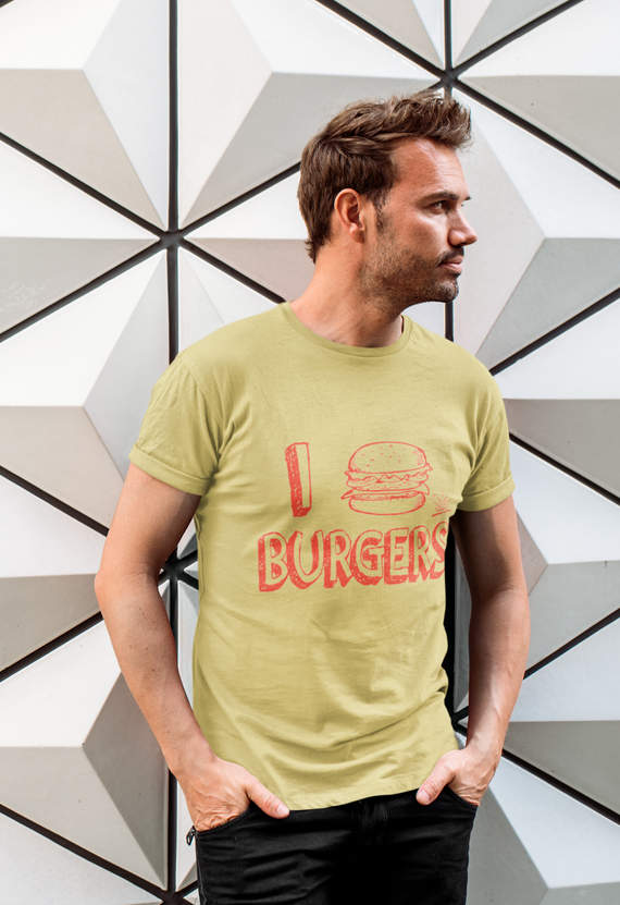 Camiseta I Love Burgers