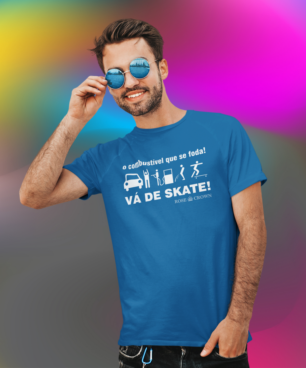 Nome do produto: Camiseta Vá de Skate!
