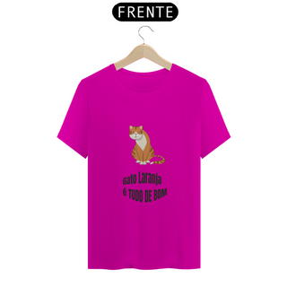 Nome do produtoCamiseta Unisex Gato Laranja