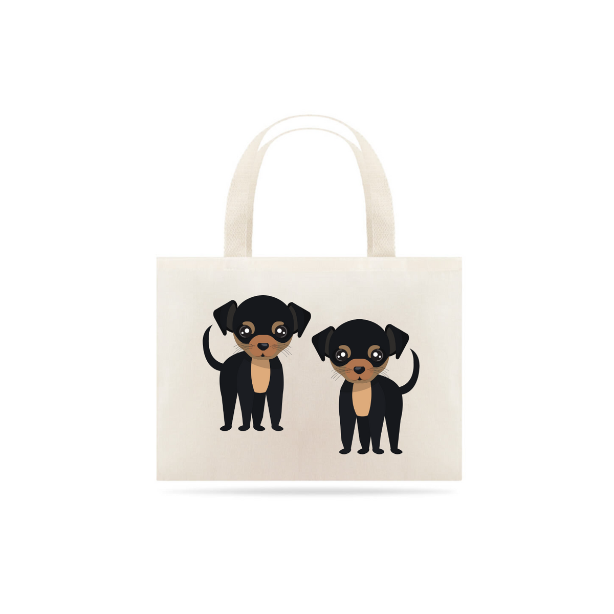 Nome do produto: Eco Bag - dog gêmeos - pet no digital
