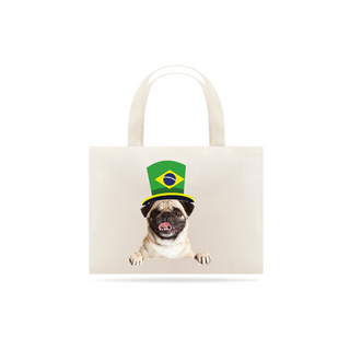 Eco bag dog brasileiro - pet no digital