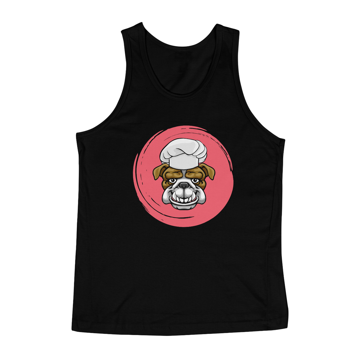 Nome do produto: Camiseta regata dog cozinheiro - Pet no Digital