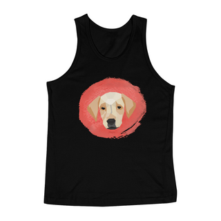 Camiseta regata, dog pintado - pet no digital